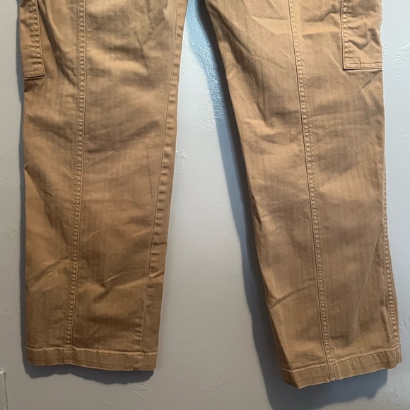 Madewell The Garment-Dyed '90s Straight Cargo Pant in Sand Dune Women's 29 - Picture 13 of 16